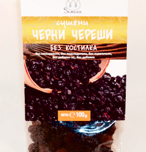 Getrocknete schwarze Kirschen "Zemela", 100 g