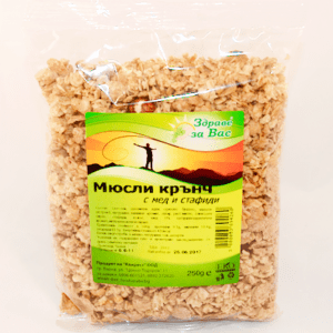 Müsli mit Honig und Rosinen "Ostrava", 250 g