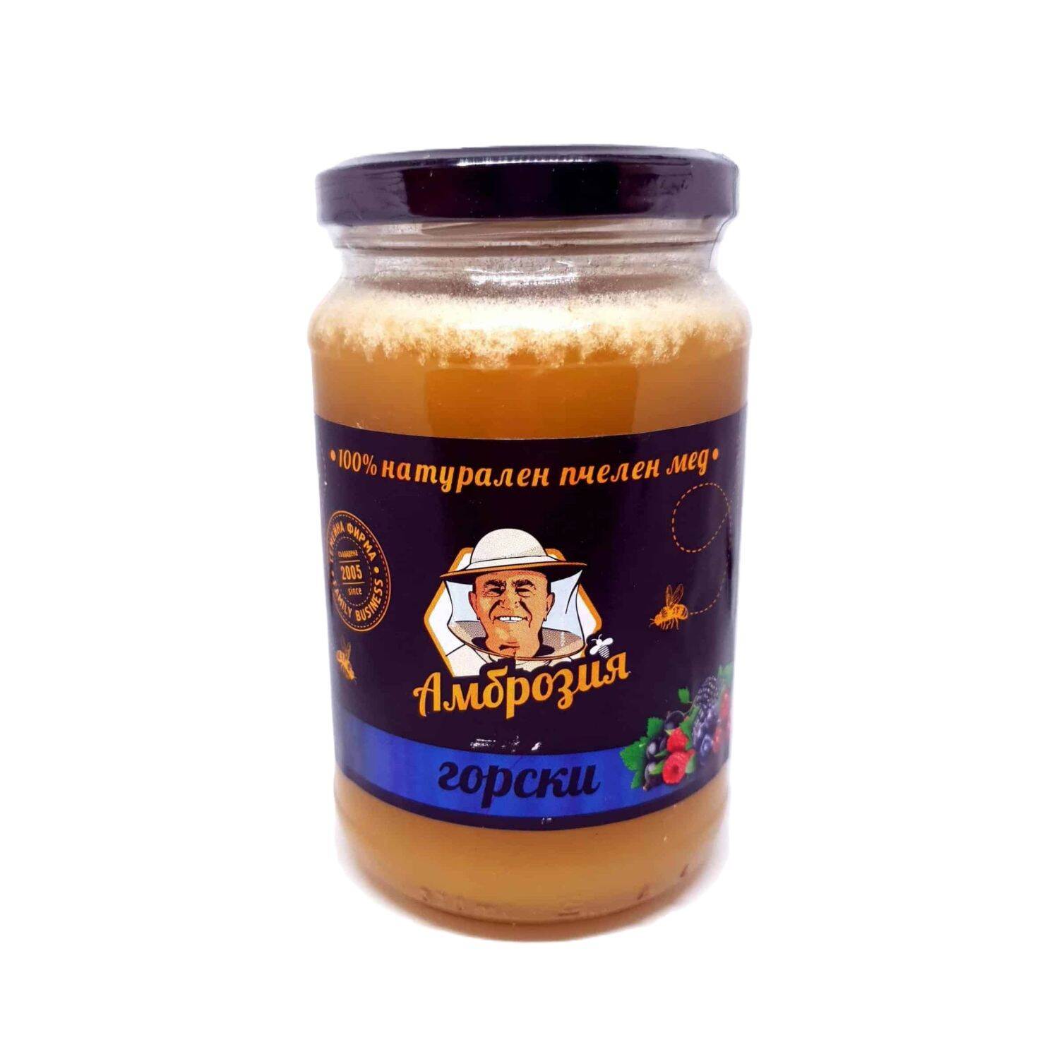 Bulgarischer Balkan Waldblütenhonig, 450 g - 2