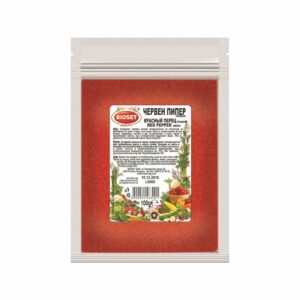 Bulgarischer roter süßer Pfeffer (Cherven piper/червен пипер) "Bioset" 100gr. - 2