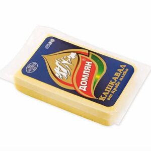 Gelber Balkan-Schnittkäse (Kaschkawal) aus Kuhmilch “Domljian”, 230 gr. 1