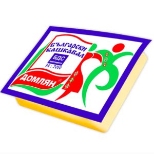 Gelber Balkan-Schnittkäse (Kaschkawal) aus Kuhmilch “Domljian”, 230-420 gr. - 2