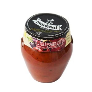 Hausgemachter Tomaten-Paprika-Aufstrich / Lyutenitza, grob gemahlen aus dem Dorf Hrishtene Bulgarien, 300 g - 4