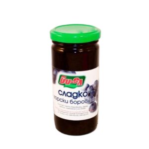 Konfitüre von bulgarischen Waldheidelbeeren „Biel“, 360gr. - 2