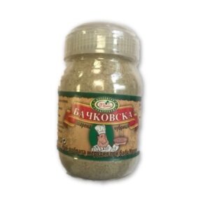 Traditionelle gemahlte bulgarische Gewürzmischung (buntes Salz) aus den Rhodopen im Glas, 140gr. - 3