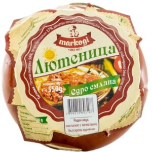 Hausgemachter Tomaten-Paprika-Aufstrich / Lyutenitza (wie Ajvar), grob gemahlen aus dem Dorf Hrishtene Bulgarien, 560 g 4