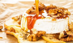 Gebackener Käse mit Honig - wenn das Salzige das Süße trifft 1