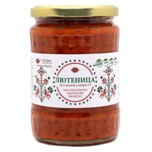 Traditioneller Tomaten-Paprika-Brotaufstrich "Tcherga" ohne Gluten, 550 g - 2