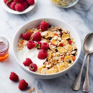 Detox Frischkornbrei mit Einkorn selber machen als Alternative zu Porridge oder Müsli 1