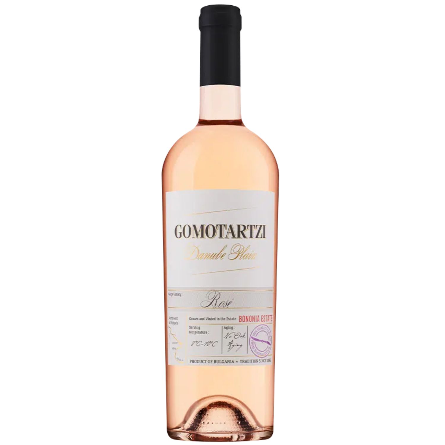 Cabernet Franc & Pinot Noir Rose Bononia Gomotartzi 2023, 0,75 L - 2
