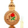 Rosenöl-Parfüm-Fläschchen mit bulgarischer Rosenessenz im Souvenir-Holz, 2,1 ml 3 Bulgaria Store