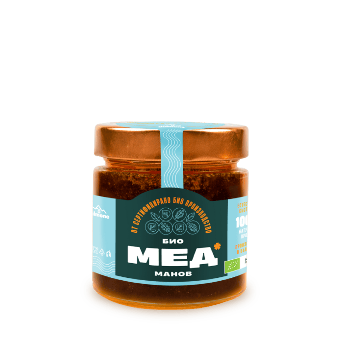 Bulgarischer BIO Wald-Bienenhonig Dulmone, 300 g - 2