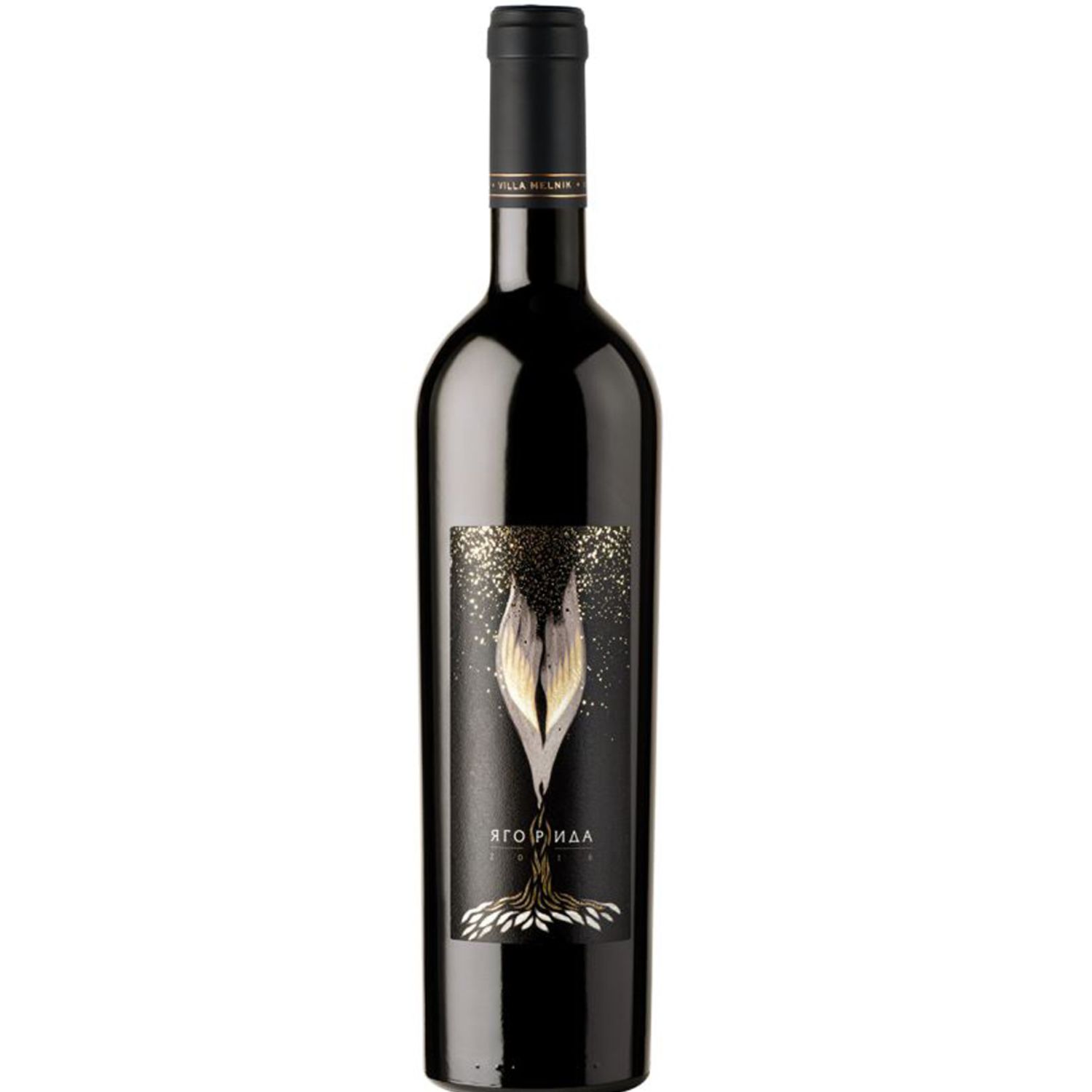 Extravaganter Rotwein Jagorida Villa Melnik 2016, 0,75 L limitiert - 2