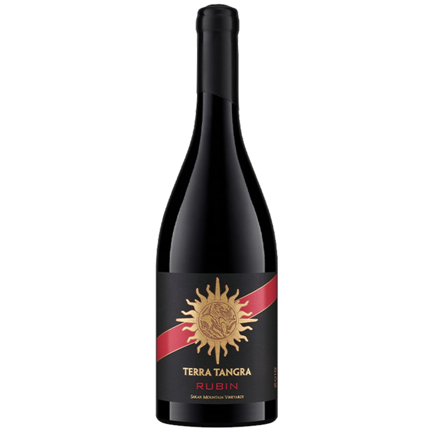 Regionaler Rotwein BLACK LABEL RUBIN 2018/19 Weingut Terra Tangra, 750 ml. - 2