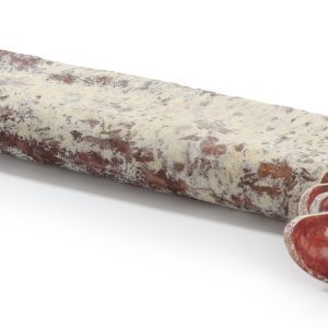 Hausgemachte bulgarische Salamispezialität Lukanka 
