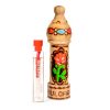 Rosenessenz-Parfüm-Fläschchen (Muskal) mit bulgarischer Rosenessenz im Souvenir-Holzflasche aus Buchenholz, 2 ml - 2