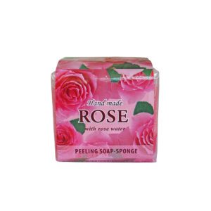 Peeling-Seife mit bulgarischer Damaszener-Rose – 0,65 g - 1
