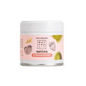 Japanischer Bio Matcha mit Erdbeeren „MATCHA & CO“, 30 g